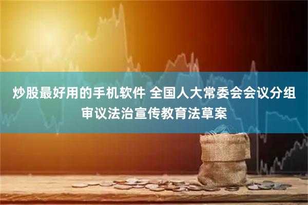 炒股最好用的手机软件 全国人大常委会会议分组审议法治宣传教育法草案