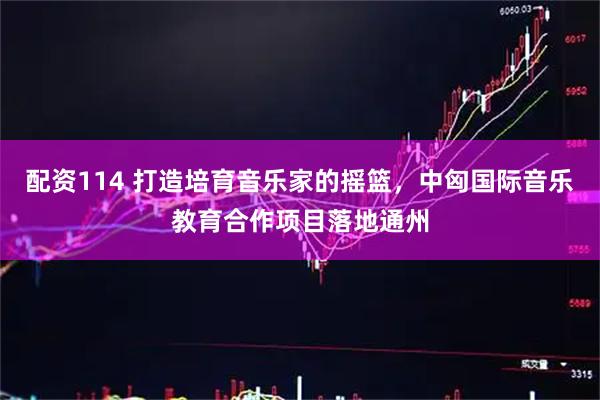配资114 打造培育音乐家的摇篮，中匈国际音乐教育合作项目落地通州
